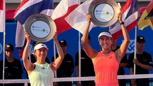 Aldila Sutjiadi Rebut Gelar Ganda Putri di Thailand Open 2024