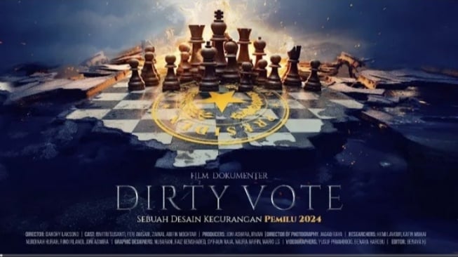 Masuk Trending Topic X, Film Dirty Vote tentang Apa?