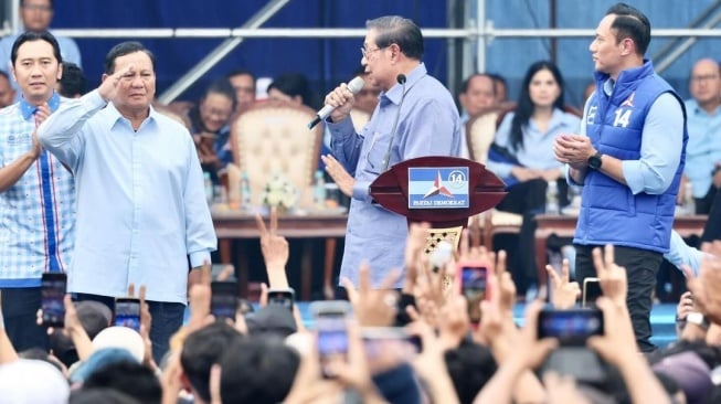SBY Turun Gunung Promosikan Prabowo pada Jatim, Kemungkinan Pilpres Satu Putaran Menguat?