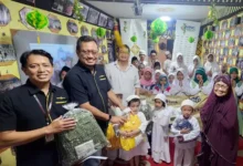 MNC Bank dan juga MNC Peduli Beri Santunan Anak Yatim pada tempat Yayasan Panti Asuhan Nurul Iman Jafariah