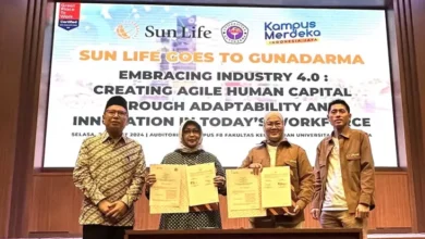 Sun Life Indonesia kemudian Universitas Gunadarma Bekerjasama Berdayakan Anak Muda Indonesia