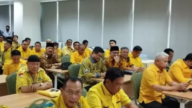 Bobby Nasution Nonggol pada Pengarahan Balon Kepala Daerah Partai Golkar