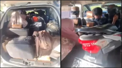 Viral Pemudik Bawa Honda BeAT di area area pada Mobil, Warganet: Nggak Sekalian Rumahnya?